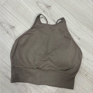 NVGTN Women's Brown Halter Bralette